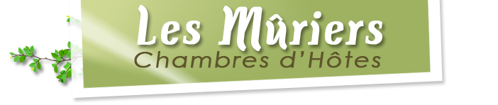 Chambres d’hôtes Les Mûriers Logo